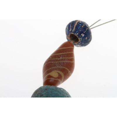 Ancient Stone, Faience, Spindlewhorl and Glass Bead Mix - Rita Okrent Collection (C271a)