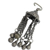 Vintage Yemeni Metal Dangle, with Chains, Hook and Bells- Rita Okrent Collection (P543)