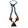 Mauritanian Necklace, Mixed Antique Glass Trade Beads with Phenolic Resin Beads, African Trade - Rita Okrent Collection (AT0912b)