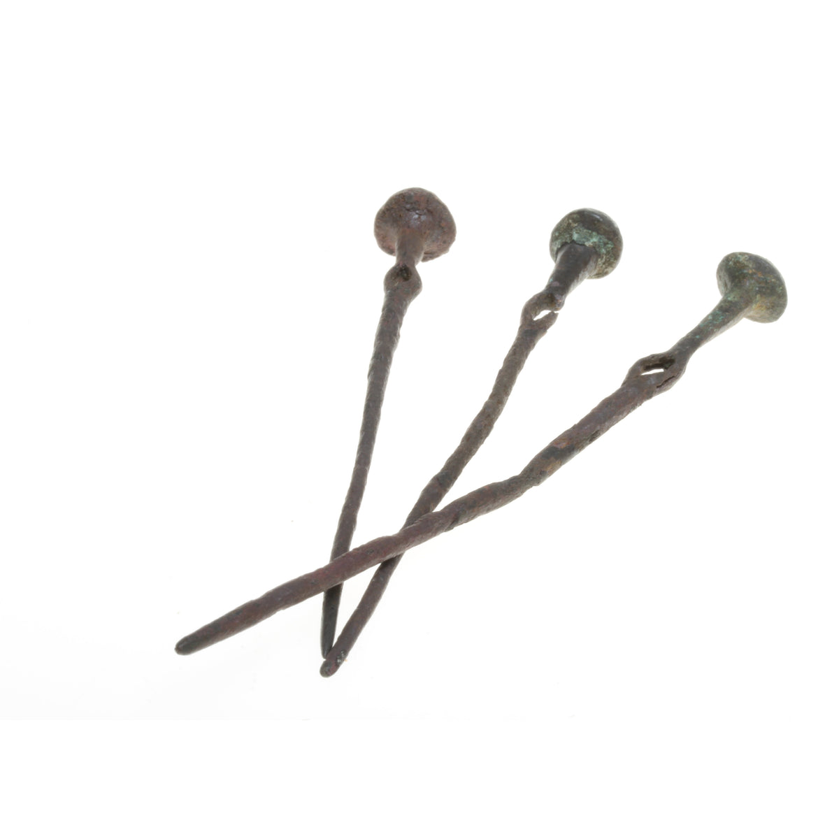 Ancient Bronze Hair or Clothing Pins, North Africa - Rita Okrent Collection (AN156d)