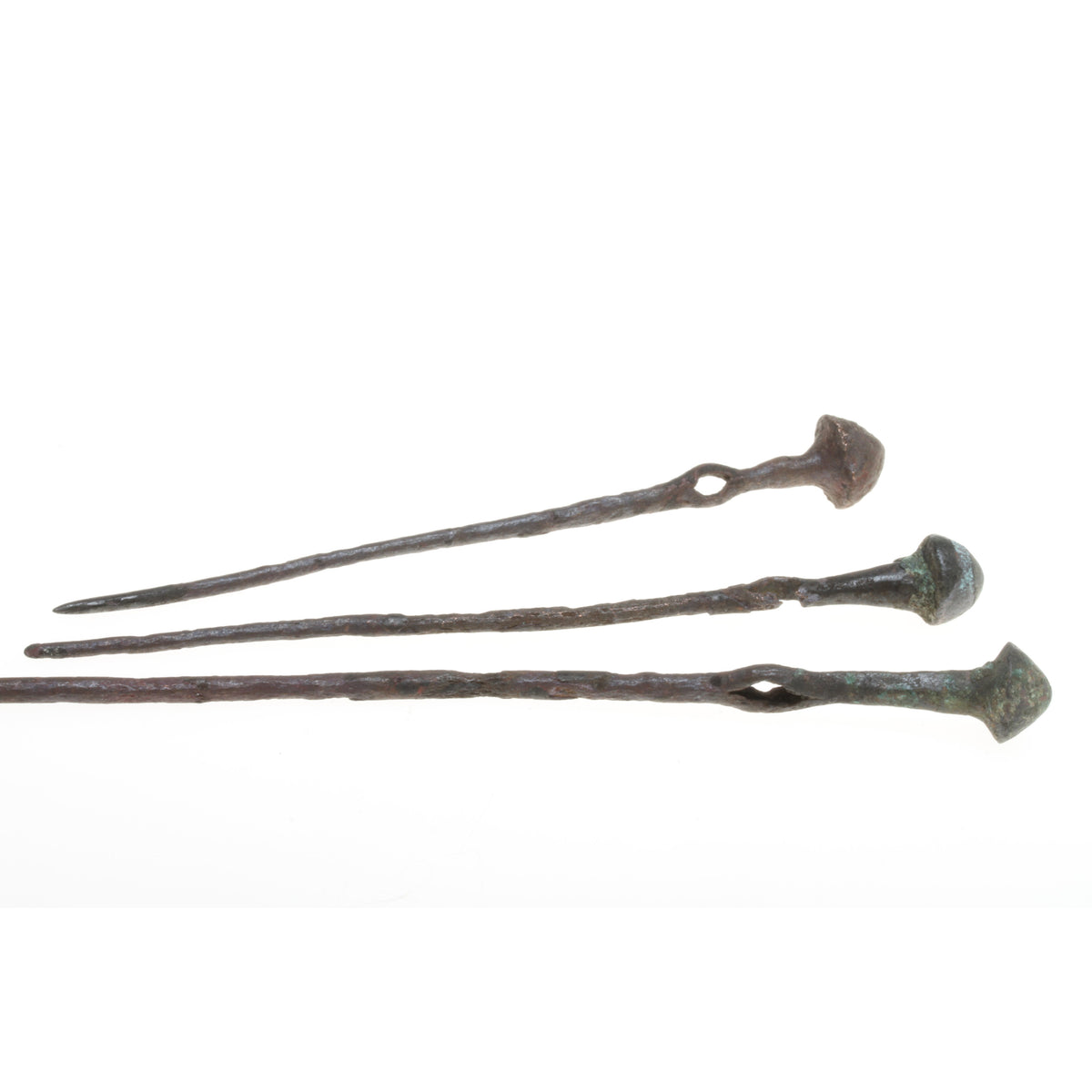 Ancient Bronze Hair or Clothing Pins, North Africa - Rita Okrent Collection (AN156d)