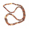 Ancient and Antique Carnelian and Agate Stone Beads from Mali, Smaller Beads Strand - Rita Okrent Collection (S444)