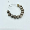 Short Strand Lovely Worn Small Mauritanian Silver Beads - Rita Okrent Collection (ANT598)