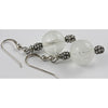 Vintage Venetian Glass Lampwork Beads with Sterling Silver Beads from Bali