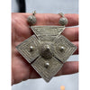 Granulated Silver Boghdod Southern Cross Necklace on Silver Chain - Rita Okrent Collection (NE594)