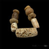 Short Strand of Mixed Ancient Stone Beads, West Africa - Rita Okrent Collection (S566)