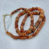 Graduated Round Mainly Carnelian Beads from West Africa - Rita Okrent Collection (S443c)