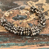 Short Strand of 14 Old Handmade Silver Granulated Yemeni "Berry" Spacers - Rita Okrent Collection (ANT516)