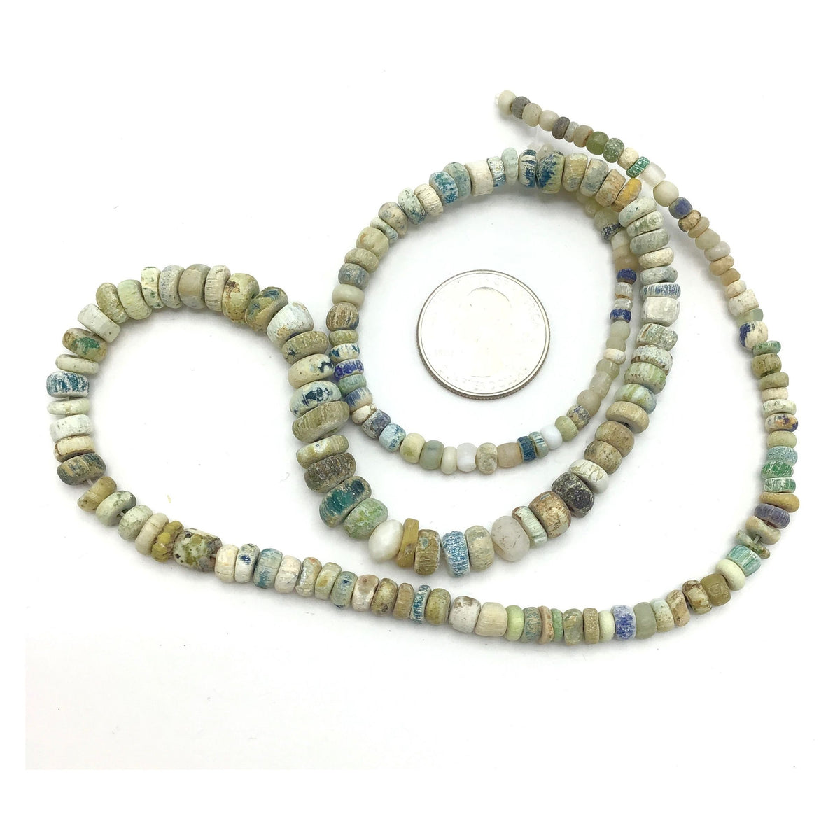 Choice of Strands - Ancient Glass Medium Sized Nila Beads from Mali  - Rita Okrent Collection (AT0654)