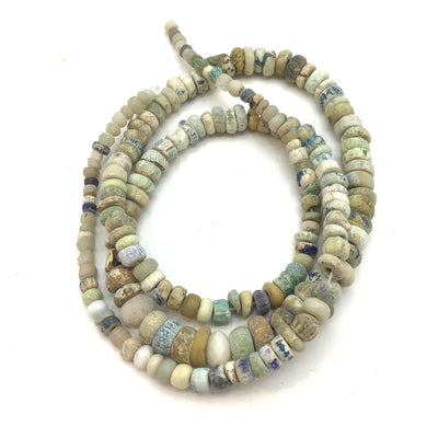 Choice of Strands - Ancient Glass Medium Sized Nila Beads from Mali  - Rita Okrent Collection (AT0654)