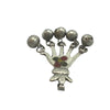 Small Silver Metal Khamsa Pendant with Bells from the Siwa Oasis, Egypt - Rita Okrent Collection (P971)