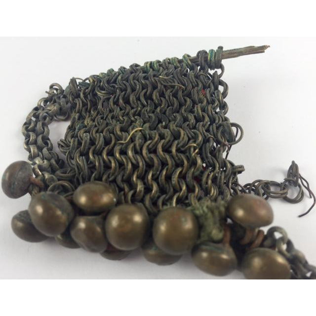 Algerian Chain Mail Amulet with Decorative Beads, 1930s - P511