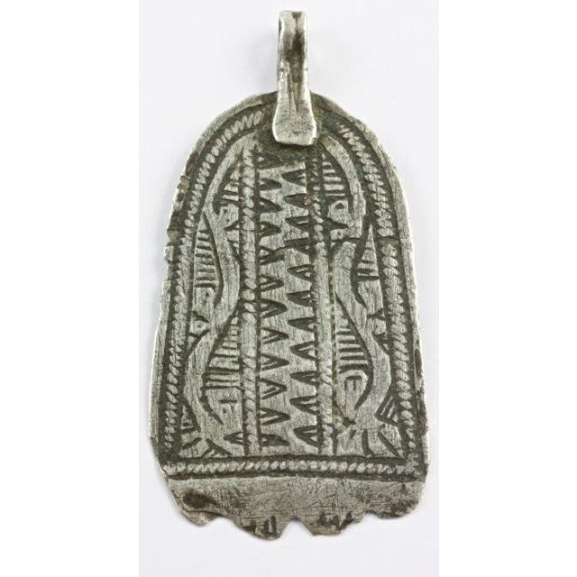 Antique Silver Rural Hamsa, Morocco - P052