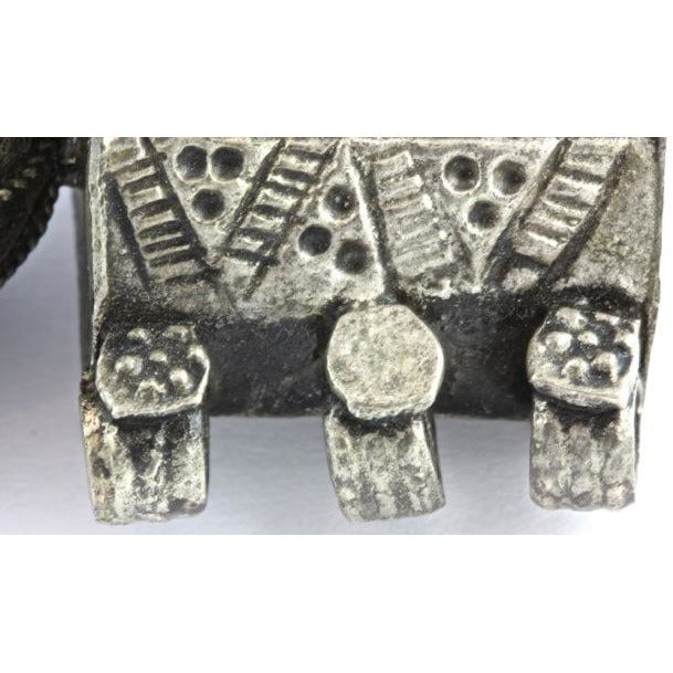 Yemeni Coin Silver Decorated Pendant from Traditional Bracelet,  Wadi Bayhan, Yemen - P131