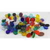 West African Colorful Flat Glass Wedding Beads, Mali - AT0628