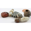Group of 7 Mixed Material Ancient Focal Beads - AN046