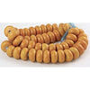 Large Graduated Faux Amber Resin Beads, Africa - NP007