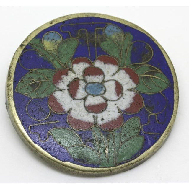 Antique Chinese Cloisonne Pendant - P175