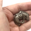 Antique Chinese Silver Donkey Amulet, Qing Dynasty - Rita Okrent Collection (P864)