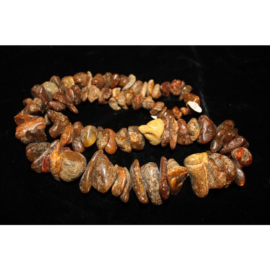 Unfinished Dark Amber Antique