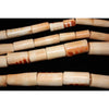 Large Cylindrical Old African Conch Shell Beads, West Africa 