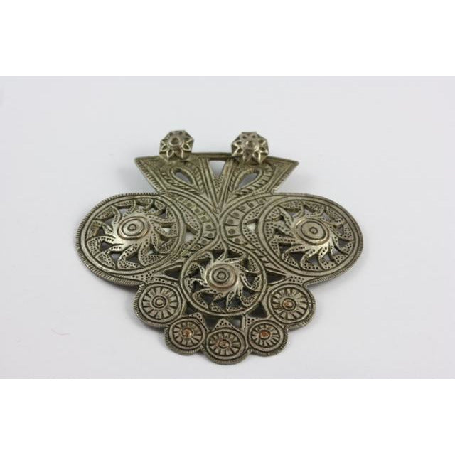 Smashing Kashmiri Silver Focal Pendant, Pakistan - Rita Okrent Collection (P147)