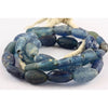 Ancient Excavated Islamic Blue Glass Beads, Strand, Mali - AG111