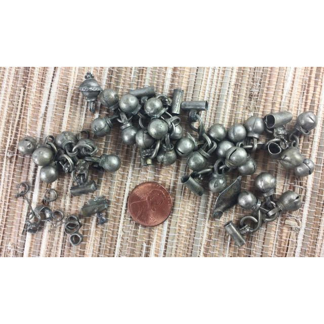 Mixed Bedouin and Yemeni Coin Silver Hanging Beads and Pendants for Repair and Design - P588