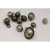 Group of Old Bedouin Silver Beads, Vintage, Egypt
