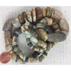 Ancient Amazonite Beads, Mixed Sizes and Shapes, Mali or Mauritania - Rita Okrent Collection - S384