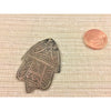 Small Berber Hamsa Amulet, Unusual Design, Morocco - Rita Okrent Collection - P337