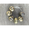 Vintage Brass Melon Beads from Sri Lanka - Rita Okrent Collection (ANT570)