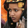 Mauritanian or Songhai Silver Rectangular Headdress Pendant with Dangles - P659