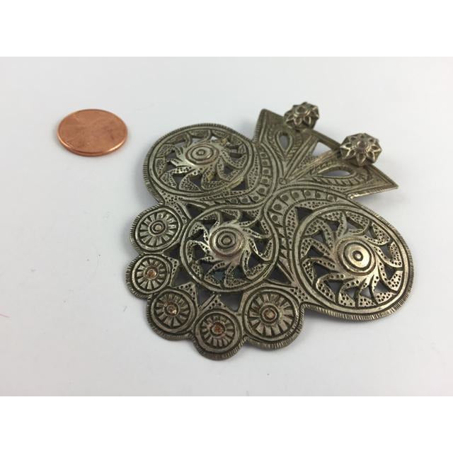 Smashing Kashmiri Silver Focal Pendant, Pakistan - Rita Okrent Collection (P147)