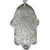Elegant Large Silver Hamsa, Hallmarked 1925, Marrakech - P575