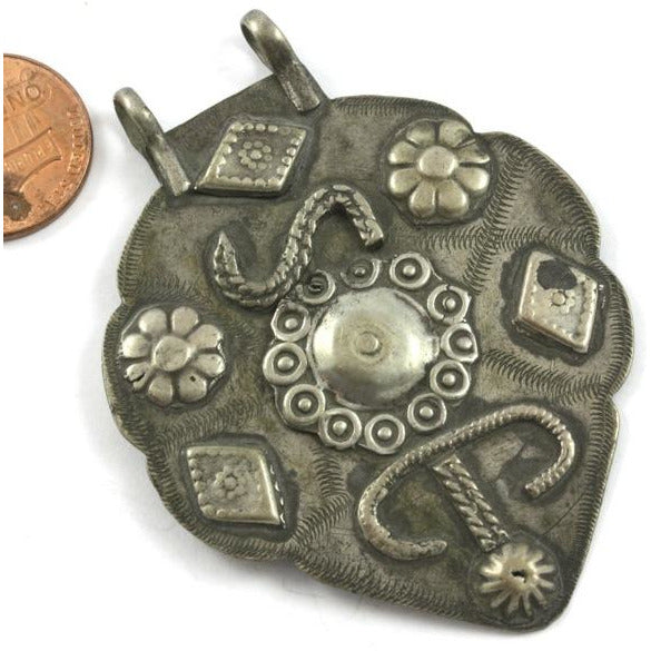 Silver Vintage or Antique Amulet, India