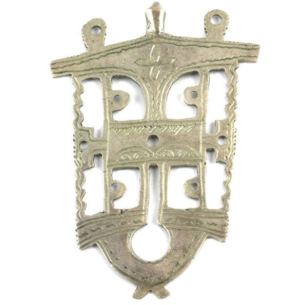 Tuareg Silver Bella Pendant, 1940&#39;s, Morocco