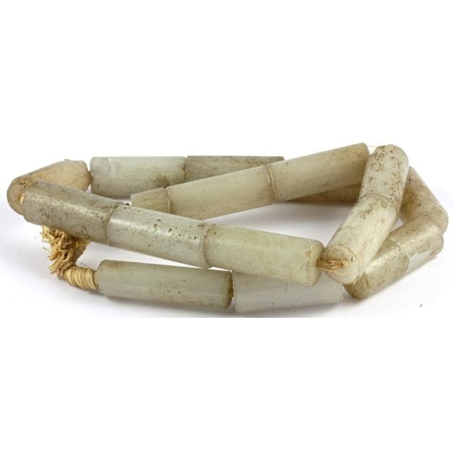 Quartz Tube Beads, Ancient, Mali