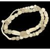 Ancient Carved Translucent Rock Crystal Beads, West Africa - Rita Okrent Collection (S291V)