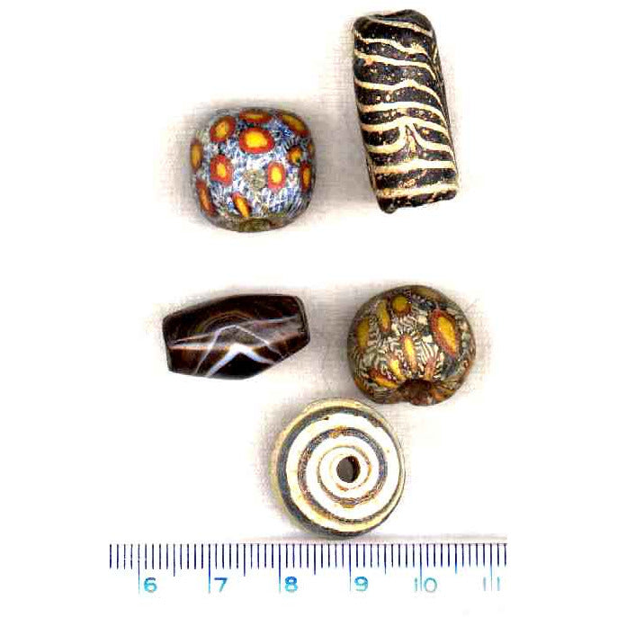 Ancient glass bead from Egypt