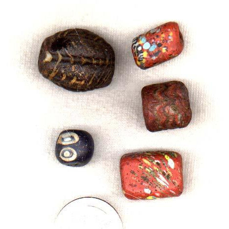 Ancient glass bead, Persia