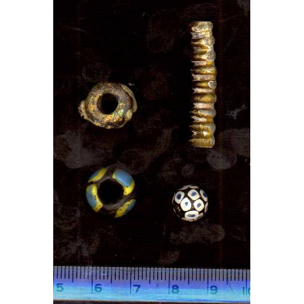 Ancient glass bead, Middle East