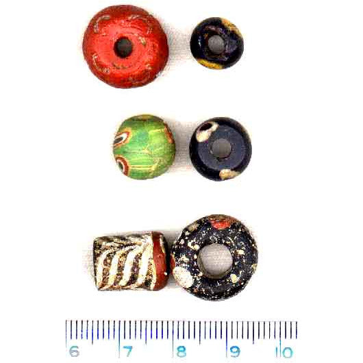 Ancient glass bead, Middle East