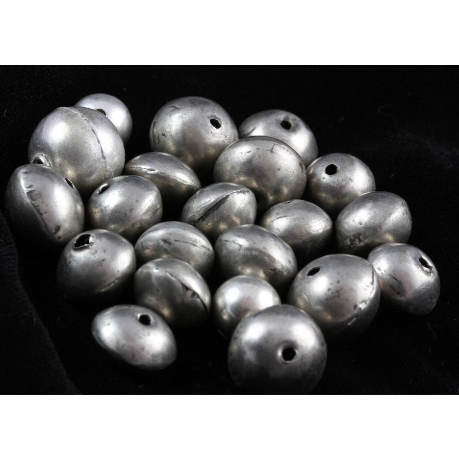 Matched Vintage Egyptian or Yemeni Coin Silver Beads 