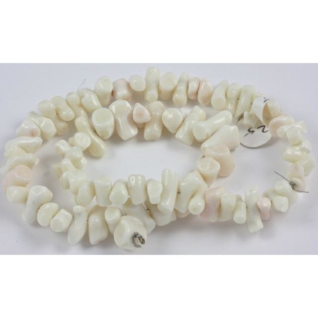 Vintage White Branch Coral Beads - ANT245