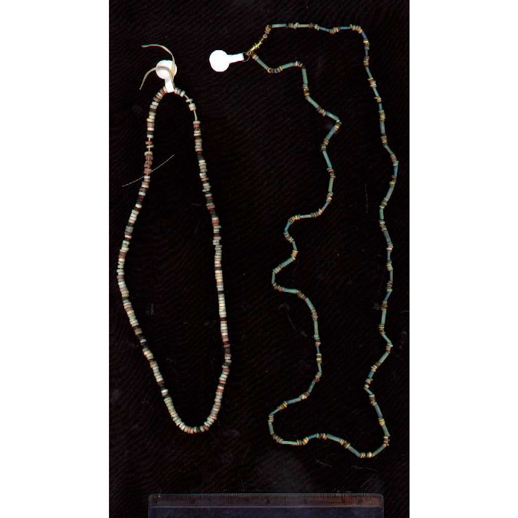 Ancient Egyptian faience (mummy beads) 