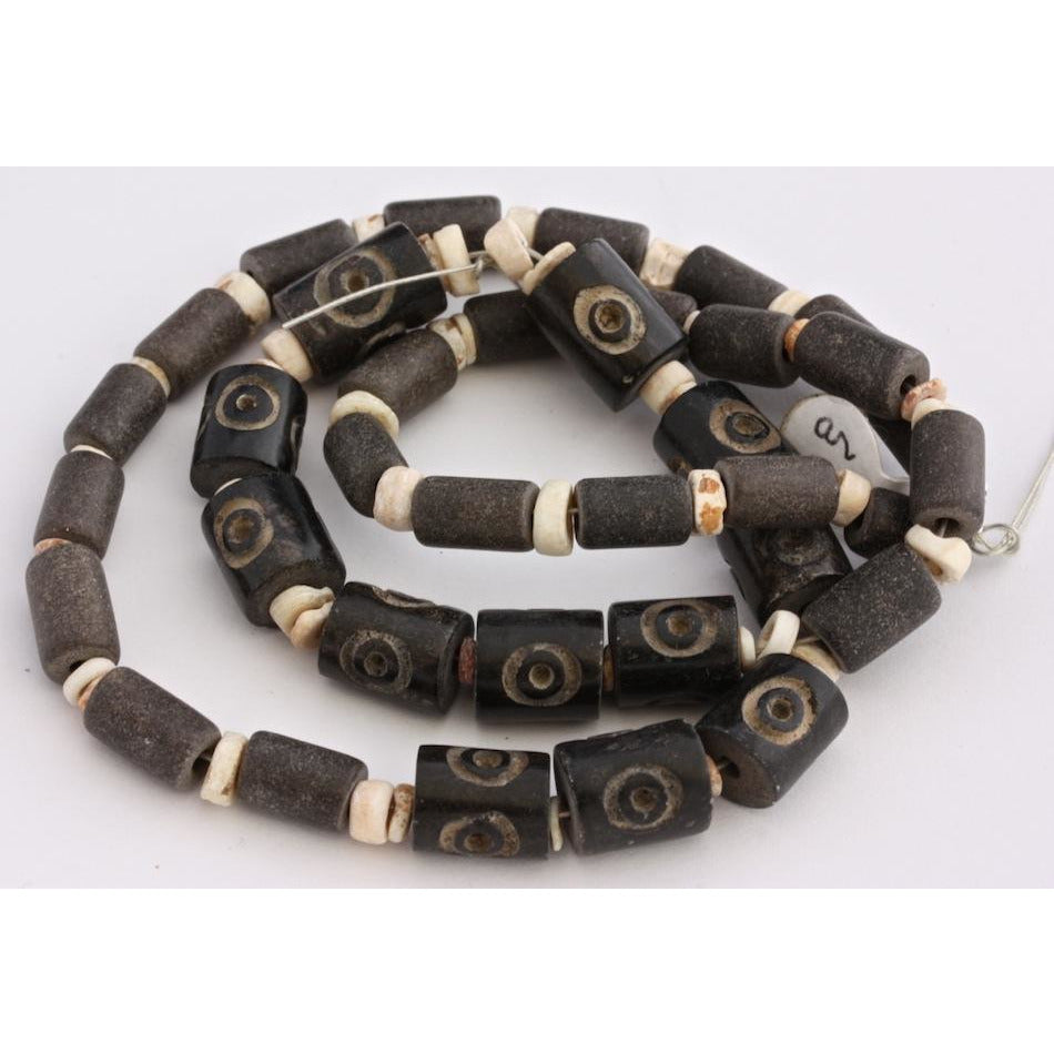 Pre-Columbian Slate Beads, Peru - AN127a