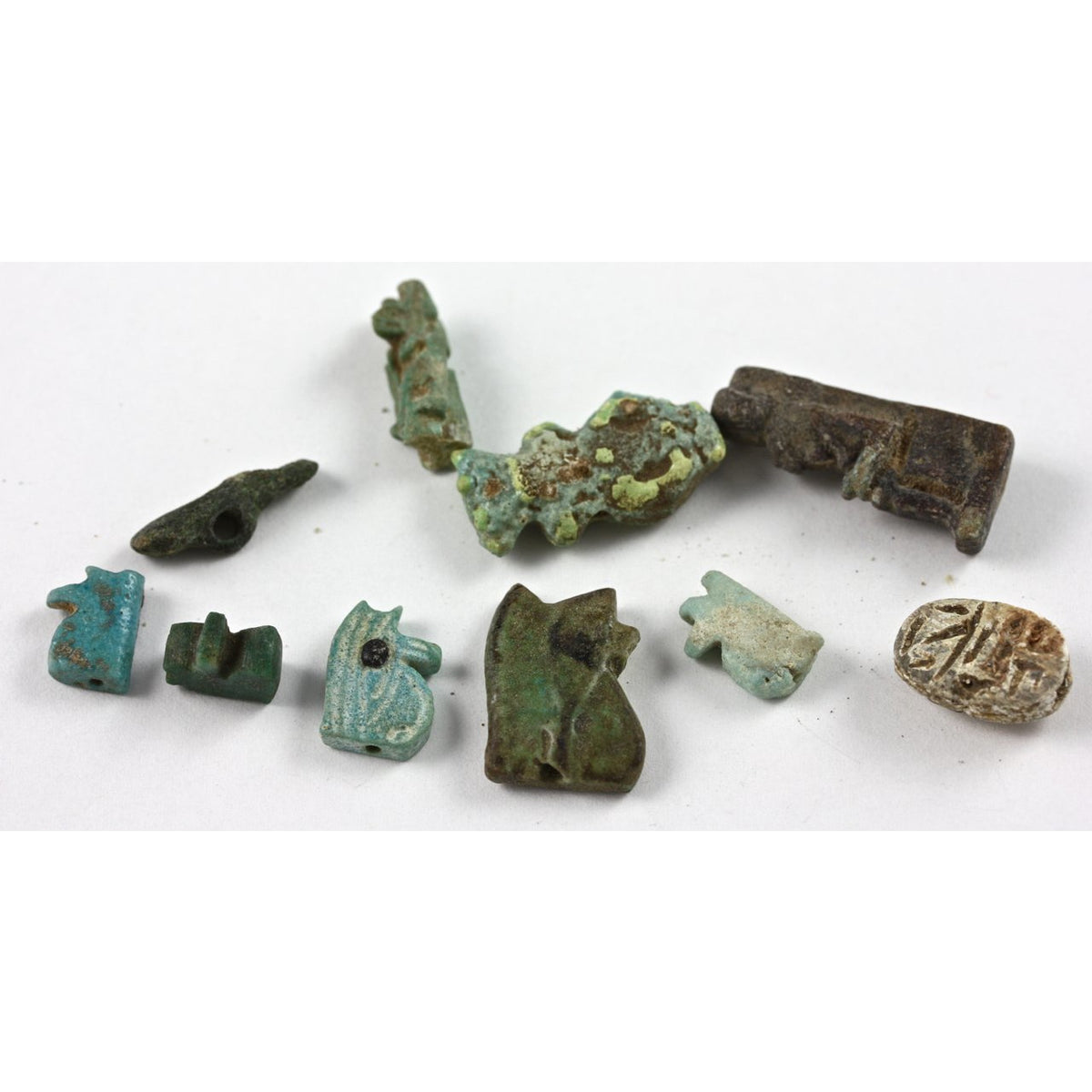 Egyptian Faience and Stone Amulets, Ancient