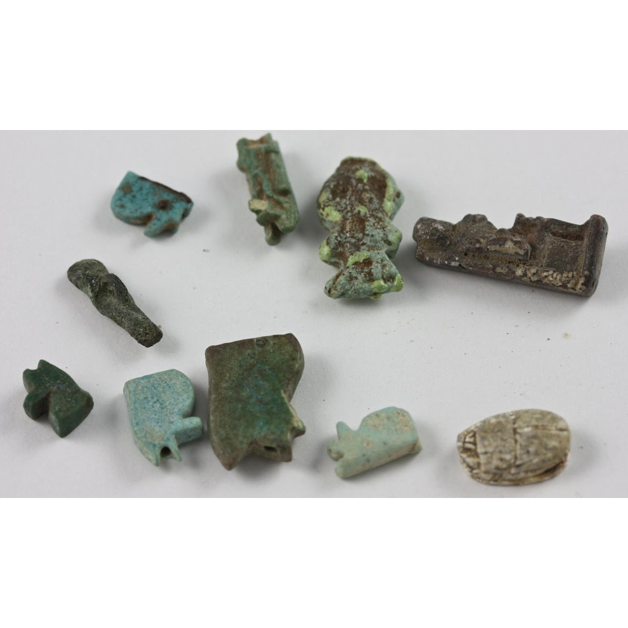 Egyptian Faience and Stone Amulets, Ancient