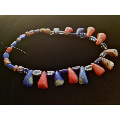 Mauritanian Kiffa beads, Antique
